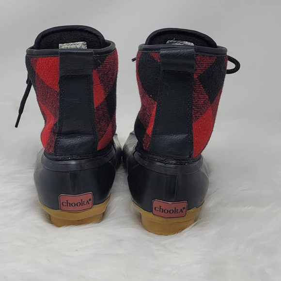 Chooka Eastlake Ankle Rain Duck Boots Size 8 - Picture 4 of 7